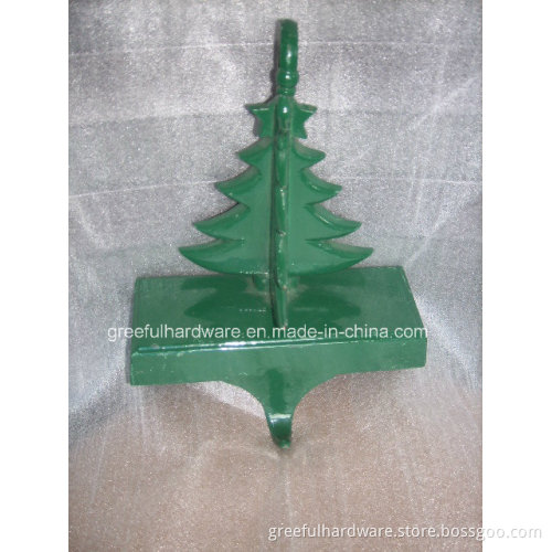 Nice and Frim Cast Iron Stocking Holder